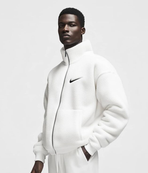 Insulated fleece zip jacket
