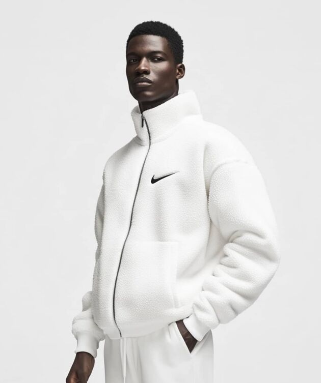 Insulated fleece zip jacket